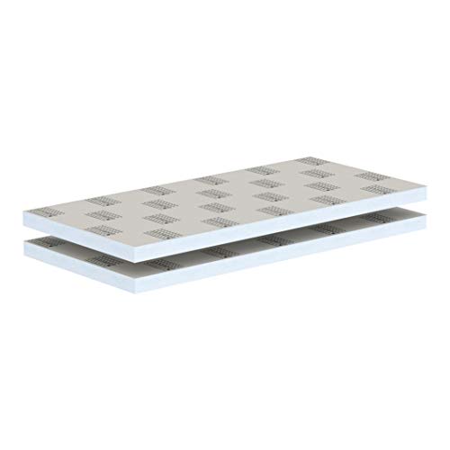 Polyurethanplatten, wie sie für die Dämmung von Gebäuden eingesetzt werden.