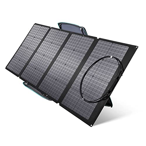 Solarpanel mit monokristallinen Solarzellen.